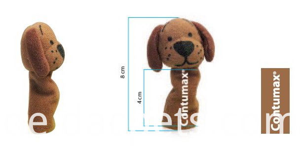 kleine Hundefingerpuppe little dog finger puppet